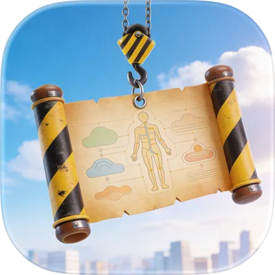 Body Map Meditation App-ikon